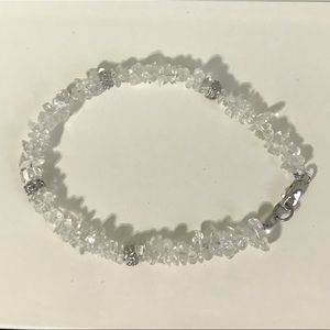 Natural crystal bracelet